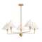 Maxim Lighting Kismet 5-Light Chandelier, Gold Leaf 18315SWGL - alternate 1